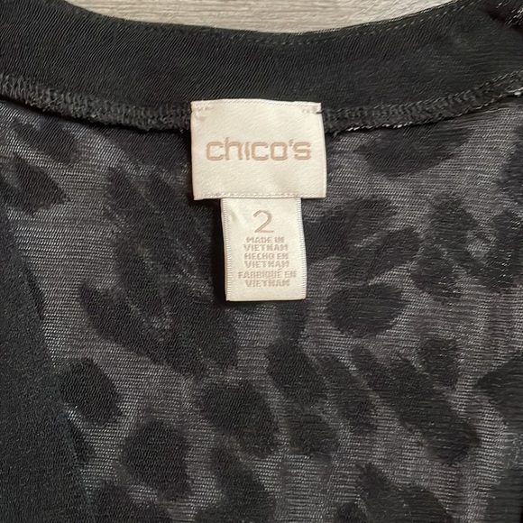 Chico's, Size 2, Button Down Cardigan, Lightweight - Picture 2 of 6
